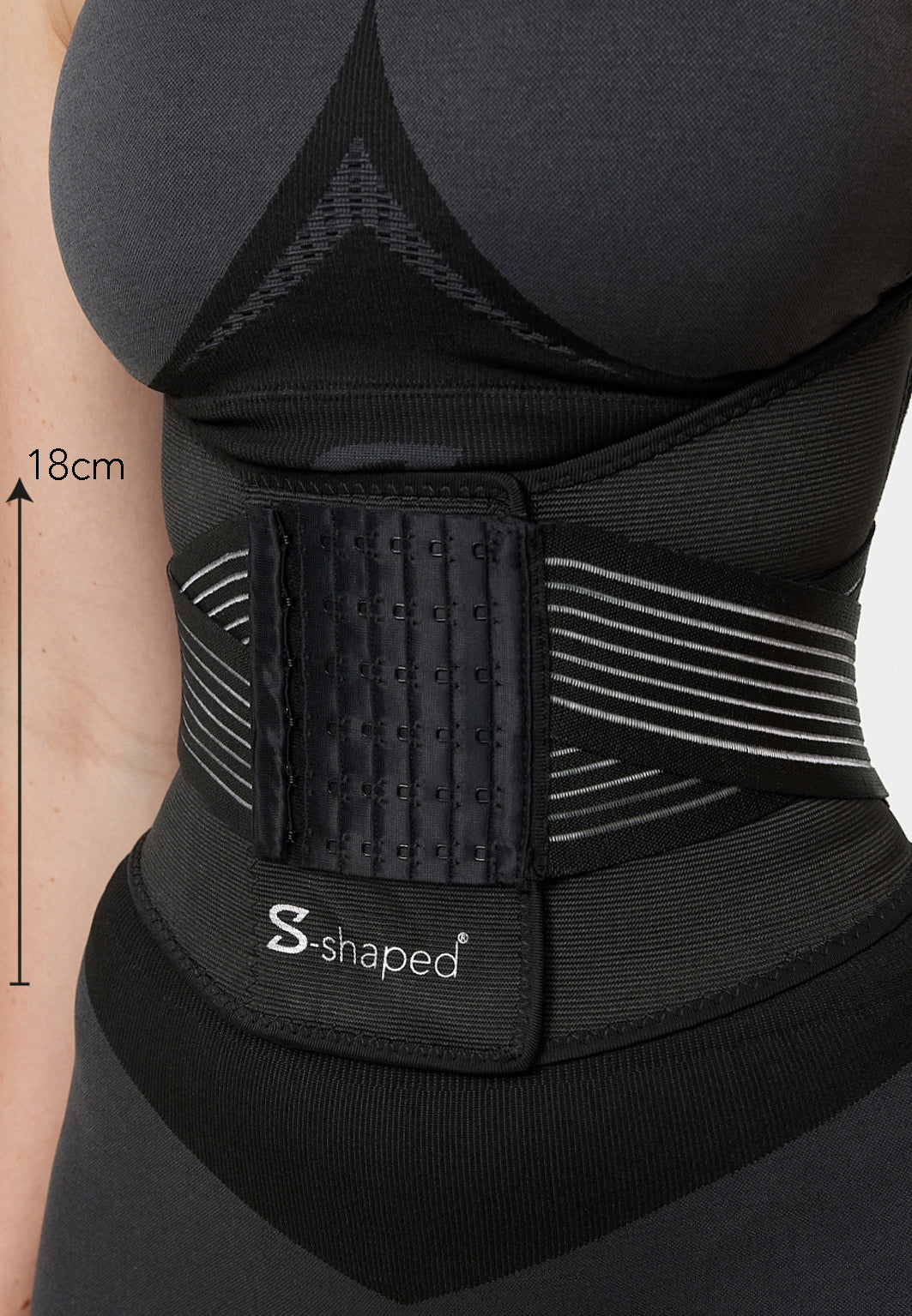 PRO Fitnessbelt Women Waisttrainer - petite edition – S-shaped