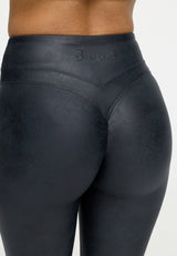 Leggings Sara 2.0 adjustable scrunch - Kunstlederoptik