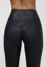 Leggings Sara - adjustable scrunch - Lederoptik