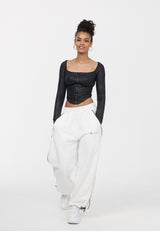 tailored jacket Miley - faux leather