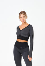 seamless long sleeve top Slave