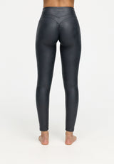 Leggings Sara  2.0 adjustable scrunch - Kunstlederoptik